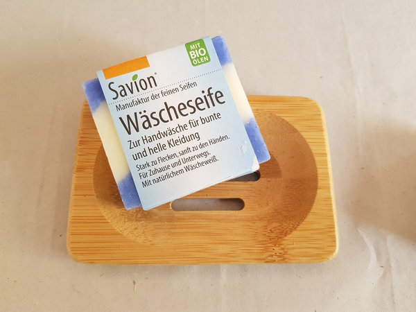 SAVION Wäscheseife, 80 g VEGAN