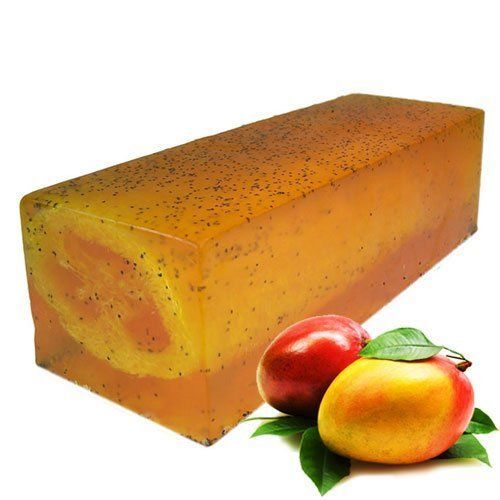 Handgemachte Seife "Mango mit Luffa" Peelingseife